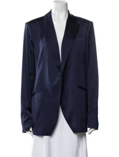 Pre-owned Favorite Daughter Blazer In Blue