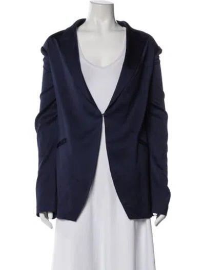 Pre-owned Favorite Daughter Blazer In Blue