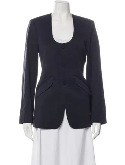 Pre-owned Favorite Daughter Blazer In Blue