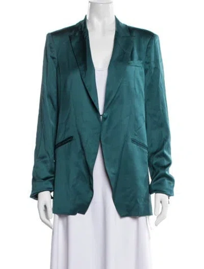 Pre-owned Favorite Daughter Blazer In Blue