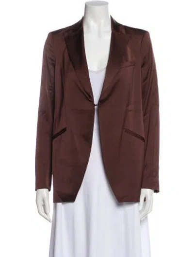 Pre-owned Favorite Daughter Blazer In Brown