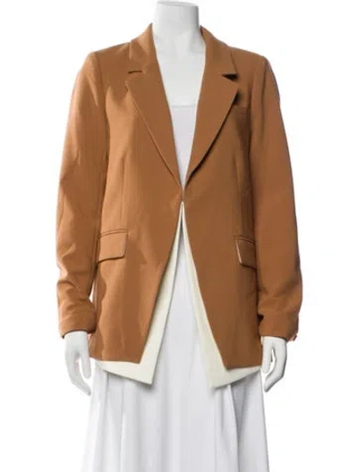 Pre-owned Favorite Daughter Blazer In Brown
