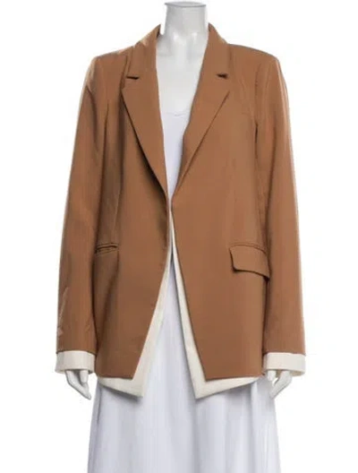 Pre-owned Favorite Daughter Blazer In Brown