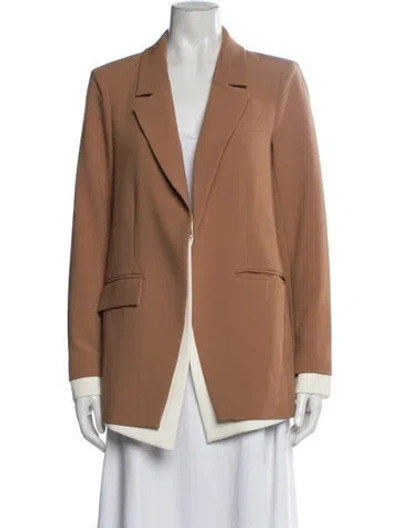 Pre-owned Favorite Daughter Blazer In Brown
