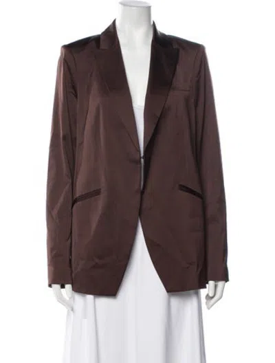 Pre-owned Favorite Daughter Blazer In Brown