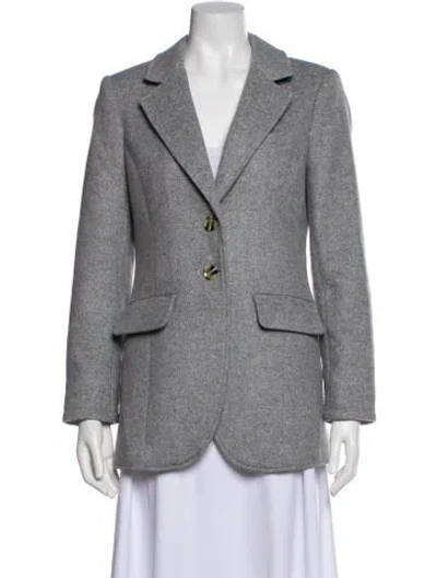 Pre-owned Favorite Daughter Blazer In Gray