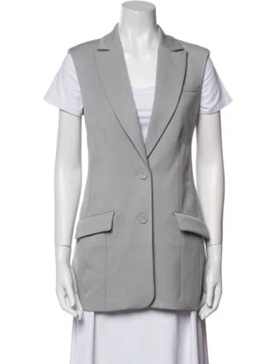 Pre-owned Favorite Daughter Blazer In Gray