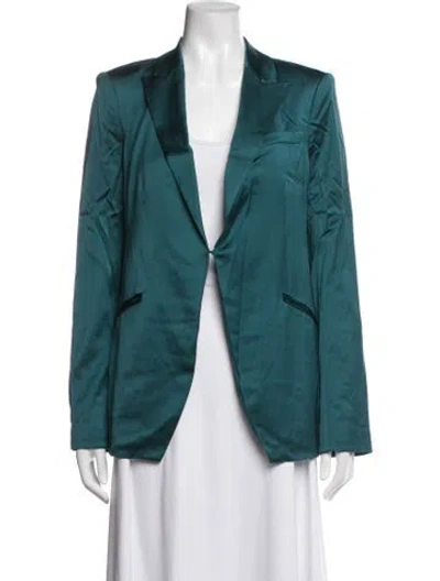 Pre-owned Favorite Daughter Blazer In Green