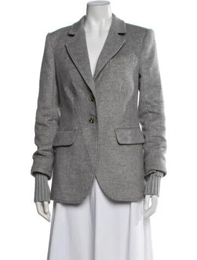 Pre-owned Favorite Daughter Blazer In Grey