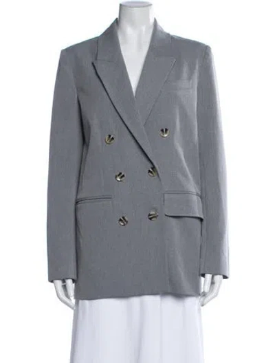 Pre-owned Favorite Daughter Blazer In Grey