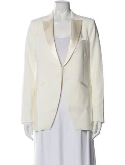 Pre-owned Favorite Daughter Blazer In Neutral