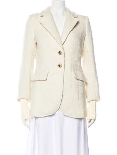 Pre-owned Favorite Daughter Blazer In Neutral