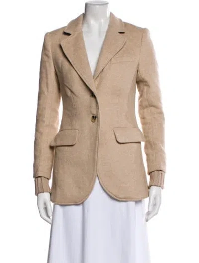 Pre-owned Favorite Daughter Blazer In Neutral
