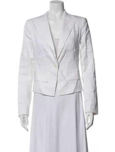 Pre-owned Favorite Daughter Blazer In White