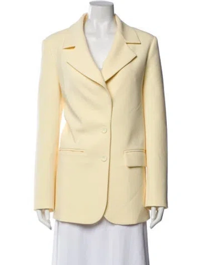 Pre-owned Favorite Daughter Blazer In Yellow