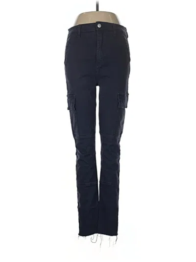Pre-owned Favorite Daughter Cargo Pants In Blue