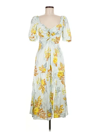 Pre-owned Favorite Daughter Casual Dress In Yellow