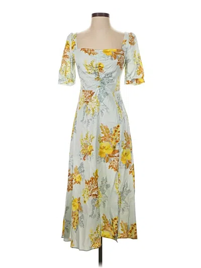 Pre-owned Favorite Daughter Casual Dress In Yellow