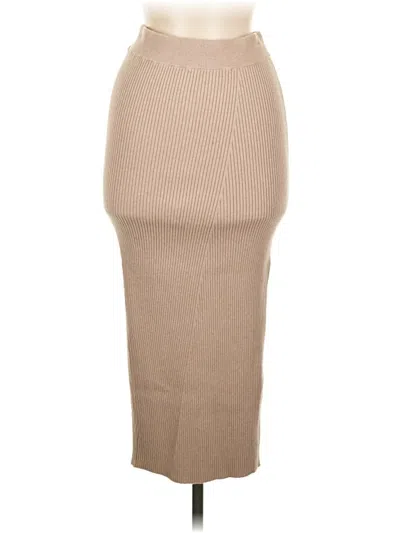 Pre-owned Favorite Daughter Casual Skirt In Brown