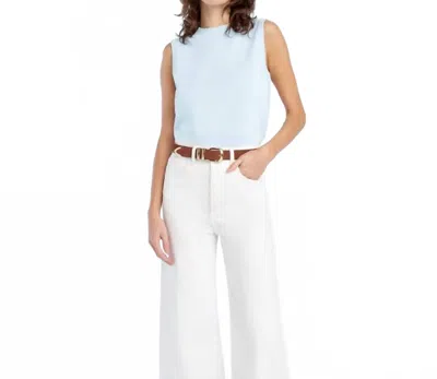 Favorite Daughter The Cecilia Sweater Tank In Blue