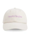 Favorite Daughter Classic Logo Baseball Cap In Khaki Lavender