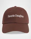 Favorite Daughter Classic Logo Baseball Hat In Brown