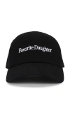 Favorite Daughter Classic Logo Baseball Hat In Black