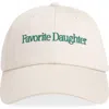 Favorite Daughter Classic Logo Cotton Twill Baseball Cap In Multi