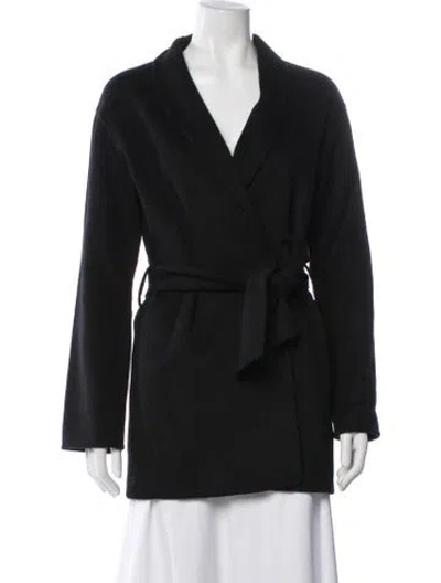 Pre-owned Favorite Daughter Coat In Black