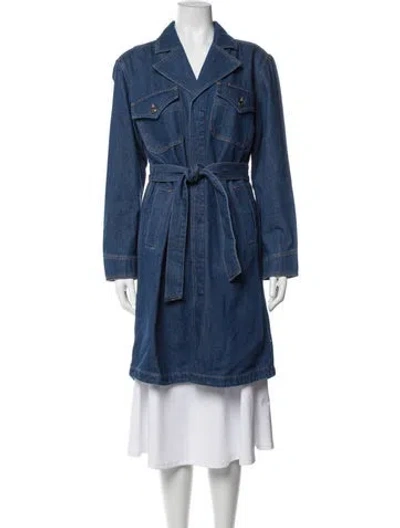 Pre-owned Favorite Daughter Coat W/ Tags In Blue