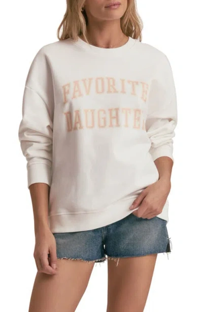 Favorite Daughter Collegiate Cotton Blend Sweatshirt