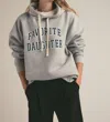 Favorite Daughter The Collegiate Graphic Hoodie In Gray