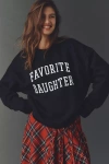 Favorite Daughter Collegiate Sweatshirt In Black