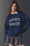 Favorite Daughter Collegiate Sweatshirt In Blue