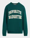 Favorite Daughter Collegiate Sweatshirt In Juniper