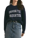 Favorite Daughter The Collegiate Sweatshirt In Navy