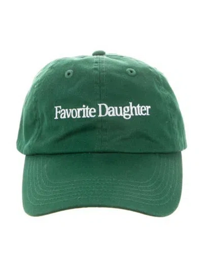 Pre-owned Favorite Daughter Cotton Hat In Green