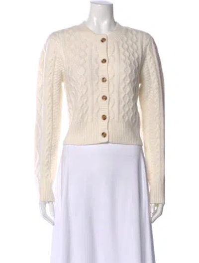 Pre-owned Favorite Daughter Crew Neck Sweater In Neutral