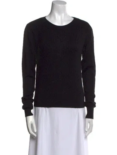 Pre-owned Favorite Daughter Crew Neck Sweater W/ Tags In Black
