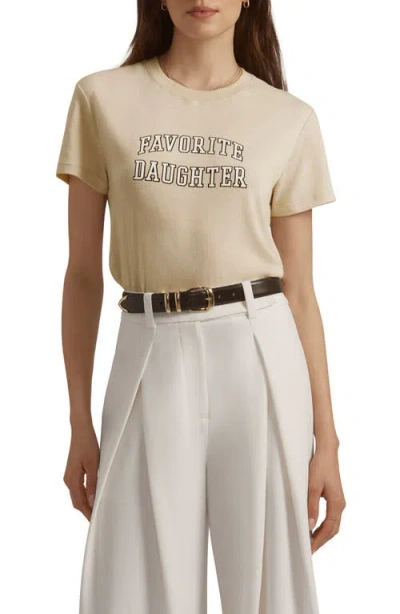 Favorite Daughter Cropped Collegiate T-shirt