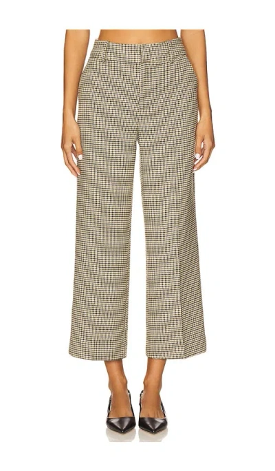 Favorite Daughter Cropped Fiona Pant In Green