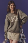 Favorite Daughter Dad's Favorite Sweatshirt In Green