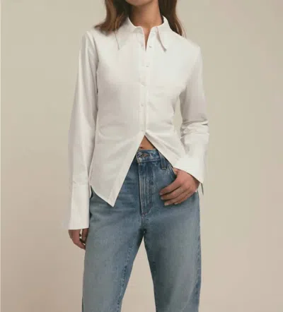 Favorite Daughter Don't Waste Time Top In White