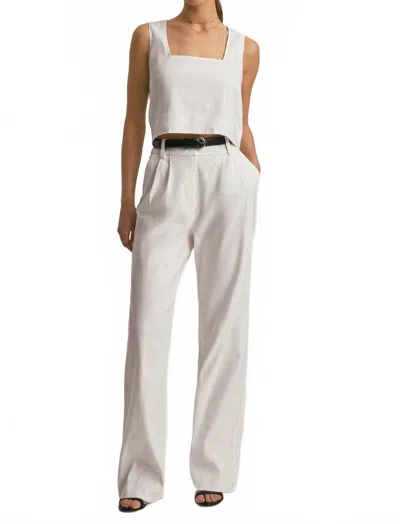 Favorite Daughter Dream Favorite Pant In White In Neutral