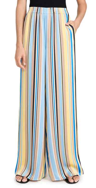 Favorite Daughter Easy Wide Leg Pants Riviera Stripe