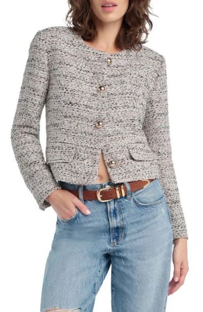 Favorite Daughter Embellished Crop Jacket In Multi