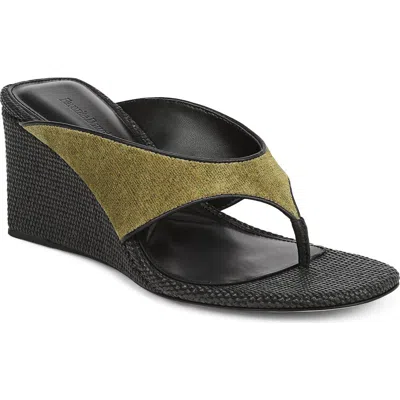 Favorite Daughter Emerson Wedge Sandal In Blue