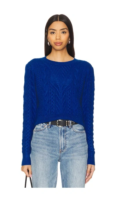 Favorite Daughter Esther Crewneck In Blue