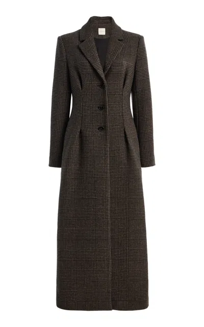 Favorite Daughter Exclusive The Metropolitan Twill Coat In Brown