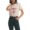 Favorite Daughter Favorite Aunt T-shirt In White